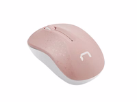 Natec Wireless Mouse Toucan rozā & balts 1600DPI