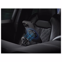 Uniq Gripfit Premium 360 magnētiskais turētājs ar statīvu – melns / oglekļa melns