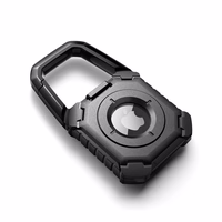 Tech-Protect Kevlar apvalks Apple AirTag 1/2 - melns