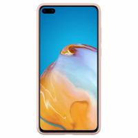 Oriģinālais maciņš Huawei P40 - PU aizsargmaciņš (51993713) rozā