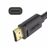 UNITEK Y-C138M HDMI cable 2 m HDMI Type A (Standard) melns