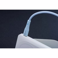 FORCELL F-ENERGY C343 kabelis USB A uz Lightning 2,4A 12W Silikona 1 m zils