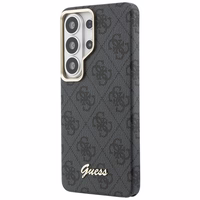 Guess maciņš 4G Script MagSafe for Samsung Galaxy S26 Ultra melns