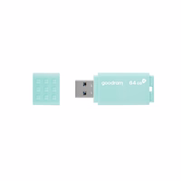 Goodram zibatmiņa 64GB USB 3.0 UME3 Care gaiši zaļš