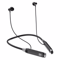 Dudao U5 Max Bluetooth Neckband bezvadu austiņas - melns