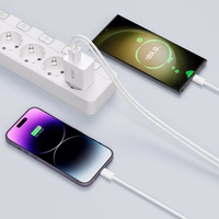 Tech-Protect NC30W lādētājs USB-C PD 30W / USB-A QC 3.0 - melns