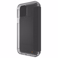 Maciņš Gear4 D3O Wembley Flip Wallet iPhone 12 / 12 Pro caurspīdīgs