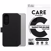 CARE by PanzerGlass Feature Tango 2in1 maks Qi apvalks Samsung Galaxy S25 Edge - melns