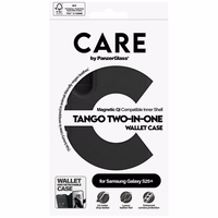 CARE by PanzerGlass Funkcionālais Tango 2in1 maku viedtālruņa apvalks Samsung Galaxy S25+ - Melns