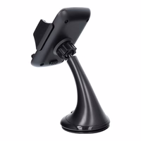 Auto turētājs priekšējā stikla melns