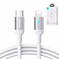 Joyroom Extraordinary Series A10 Lightning / USB-C PD 20W kabelis 1.2 m - balts