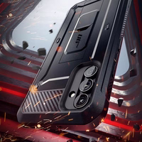 Supcase Unicorn Beetle Pro viedtālruņa apvalks Samsung Galaxy A55 5G - melns