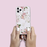 Crong Flower maciņš – iPhone 11 Pro maciņš (Pattern 02)