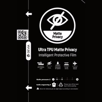 Ploteru ploteru plēvju komplekts Devia Ultra Intelligent TPU Matte Privacy 20 gab.