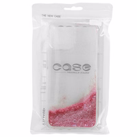 Viedtālruņa apvalks Liquid Heart Iphone 11 Pro rozā zelta krāsas