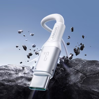 Joyroom S-A28 Flash sērijas 3A USB-A - USB-C kabelis 1m - balts