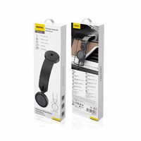 Automašīnas turētājs Dudao "F21 Pro" Melns (15W / Magsafe saderīgs) (magnētisks / lipīgs paliktnis)