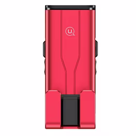 USAMS Turētājs priekš ventilācijas reste metāla gravitācijas sarkans