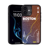 Benks Dynamic City Boston viedtālruņa apvalks Iphone 16