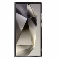 Audi IML Izšuvuma raksts Magnētiskais viedtālruņa apvalks S24 Ultra S928 melns/melns cietais apvalks AU-IMLMS24U-Q5/D3-BK