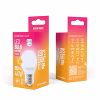Forever Light LED Bulb E27 G45 4.2W 480lm 3000K class E