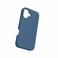 Tumši zilais viedtālruņa apvalks ZAGG MANHATTAN SNAP saderīgs ar MagSafe IPHONE 17