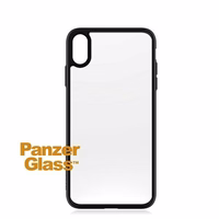 PanzerGlass ClearCase iPhone Xs Max melns/melns