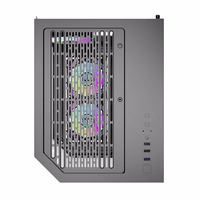 Darflash FT350 computer maciņš + 5 aRGB fans (melns)