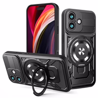 Defender Armor Mag maciņš for iPhone 17 6,3" melns