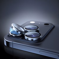 Rock Tempered stikls Pure Series Camera Lens on camera for Iphone 17 Pro/17 Pro Max (lens 3 pieces) zils