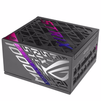 ASUS ROG STRIX-1000P-GAMING power supply unit 1000 W 20+4 pin ATX ATX melns, sudraba