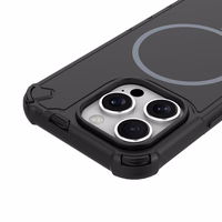 Defender 2in1 Mag maciņš for iPhone 16 Pro 6,3" melns