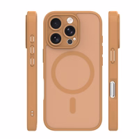 Mag Matt maciņš iPhone 16 Pro Max 6,9" brūns