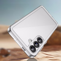 Kosmosa apvalks ar želejas rāmi Samsung Galaxy S25+ - caurspīdīgs