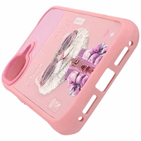 Nimmy Cool&Cute 2.0 Kaķa apvalks viedtālrunim iPhone 17 - rozā