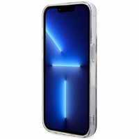 Guess GUHMP14XHTMRSK iPhone 14 Pro Max 6.7" melns cietais apvalks Golden Marble Magnētiskais