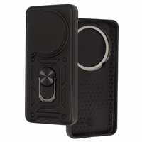 Viedtālruņa apvalks ar slīdošo kameru bruņots Xiaomi 15 Ultra 5G melns