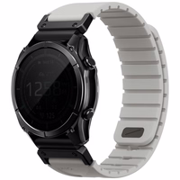 UNIQ Fluo x Smart-Fit siksniņa Garmin 22mm szary