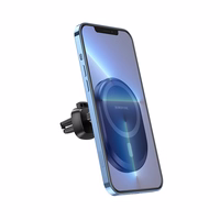 Borofone Automašīnas turētājs BH71 ar magnētisko stiprinājumu uz ventilācijas atveri, melns