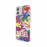 DIESEL Caurspīdīgs maciņš PRIDE CAMO AOP IPHONE 12 MINI krāsains