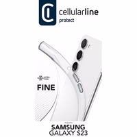 Cellularline Fine - maciņš Samsung Galaxy S23 (caurspīdīgs)