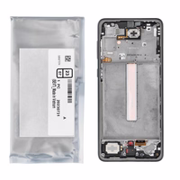 ServicePack LCD ekrāns SAMSUNG A33 5G A336B GH82-28143A melns
