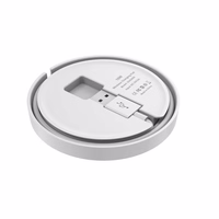 Budi - Qi wireless lādētājs with build-in kabelis can charge to your phones wirelessly