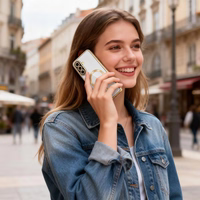 Tech-Protect MagFlex MagSafe Maciņš for Samsung Galaxy A57 5G - caurspīdīgs zelta