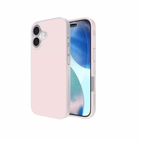 Viedtālruņa apvalks ZAGG MANHATTAN SNAP saderīgs ar MagSafe IPHONE 17 rozā