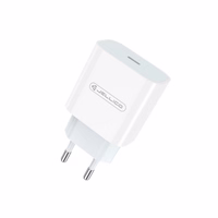 Lādētājs Jellico AK180 20W USB-C + USB-C uz Lightning kabelis 1.0m, balts