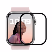 Mocolo 3D Glass Full līme - aizsargājošs Glass Apple Watch 7/8 screen 45 mm