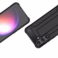 Hibrīdais apvalks Samsung Galaxy S24+ - melns