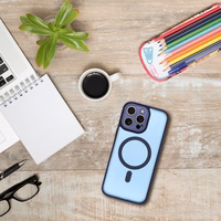 VARIETE MAG COVER Viedtālruņa apvalks saderīgs ar Magnētisko SAMSUNG S25 ULTRA tumši zils