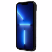 Karl Lagerfeld Puffy Ikonik Pin Maciņš for iPhone 14 / 15 / 13 - melns